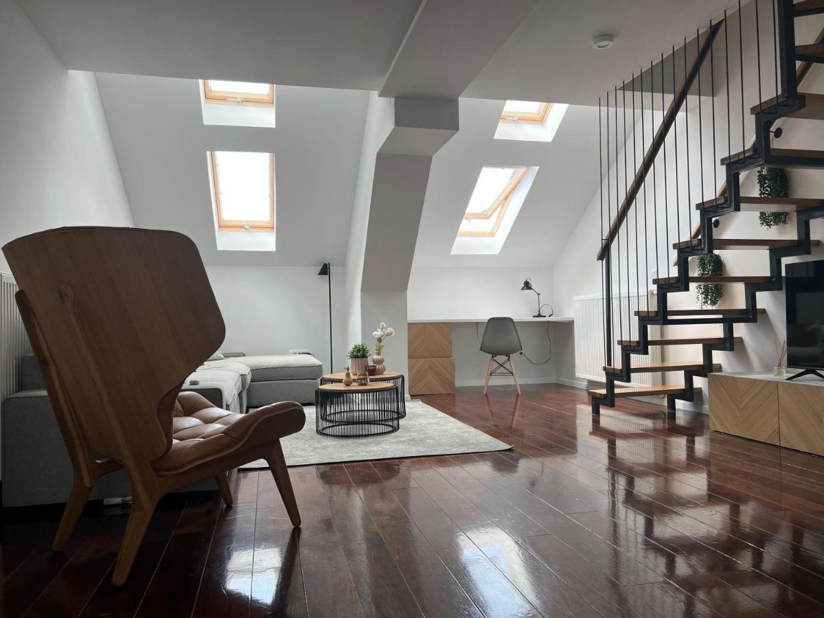 Cozy Loft Apartment In Zagreb Center Экстерьер фото